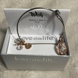 Gold and rose gold bracelet